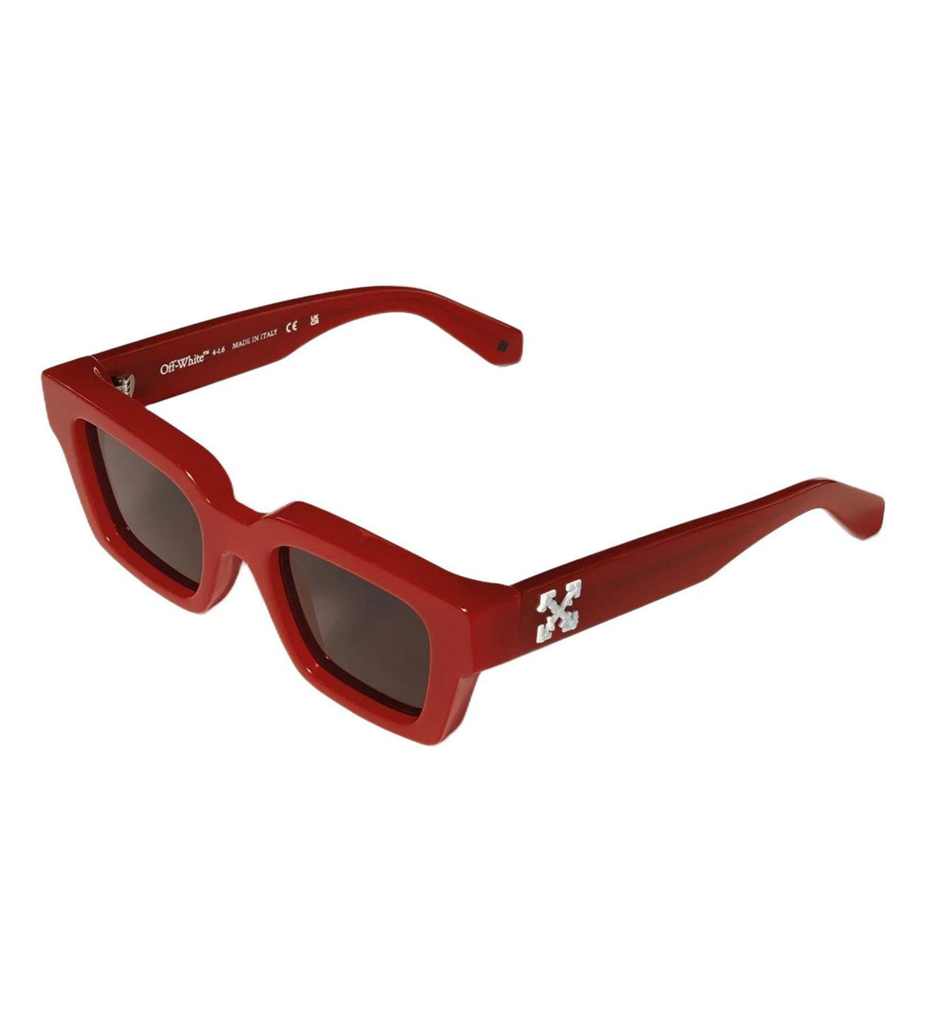 Off White Unisex Dark Grey Square Sunglasses OW10226D3050