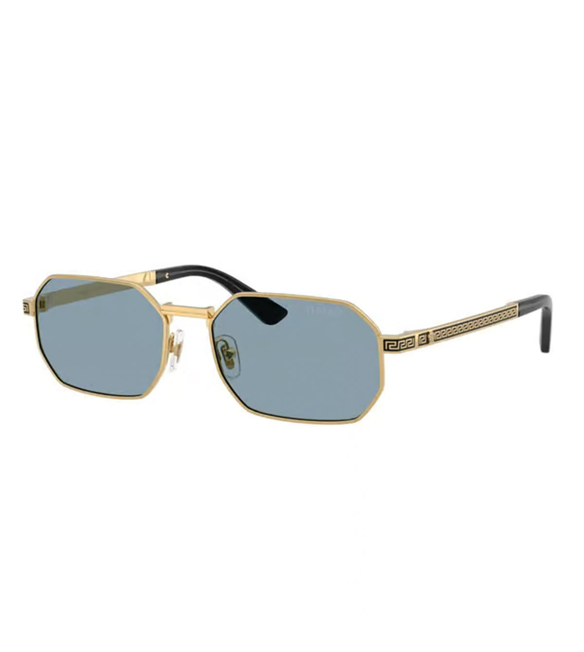 Versace Men's Blue Rectangle Sunglasses - 0VE229710028054