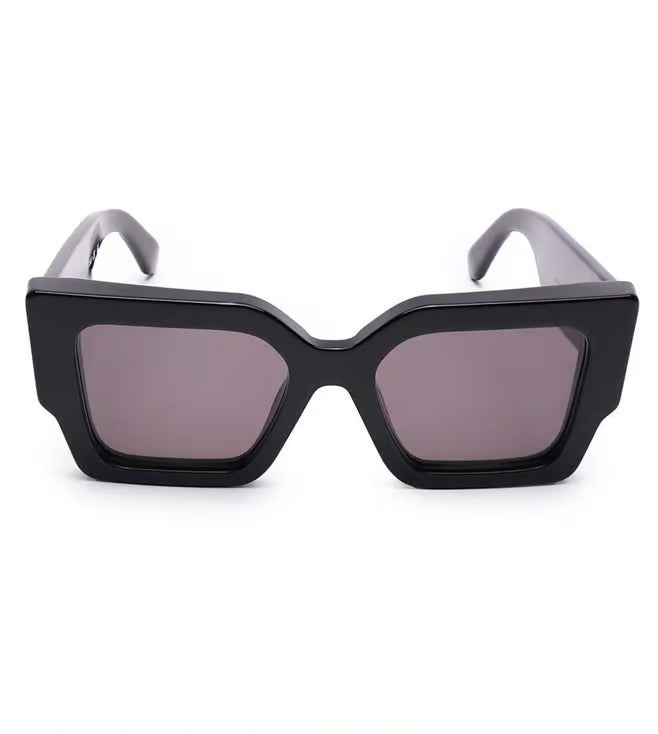 Off White Men's Grey Square Sunglasses OERI128C9911007
