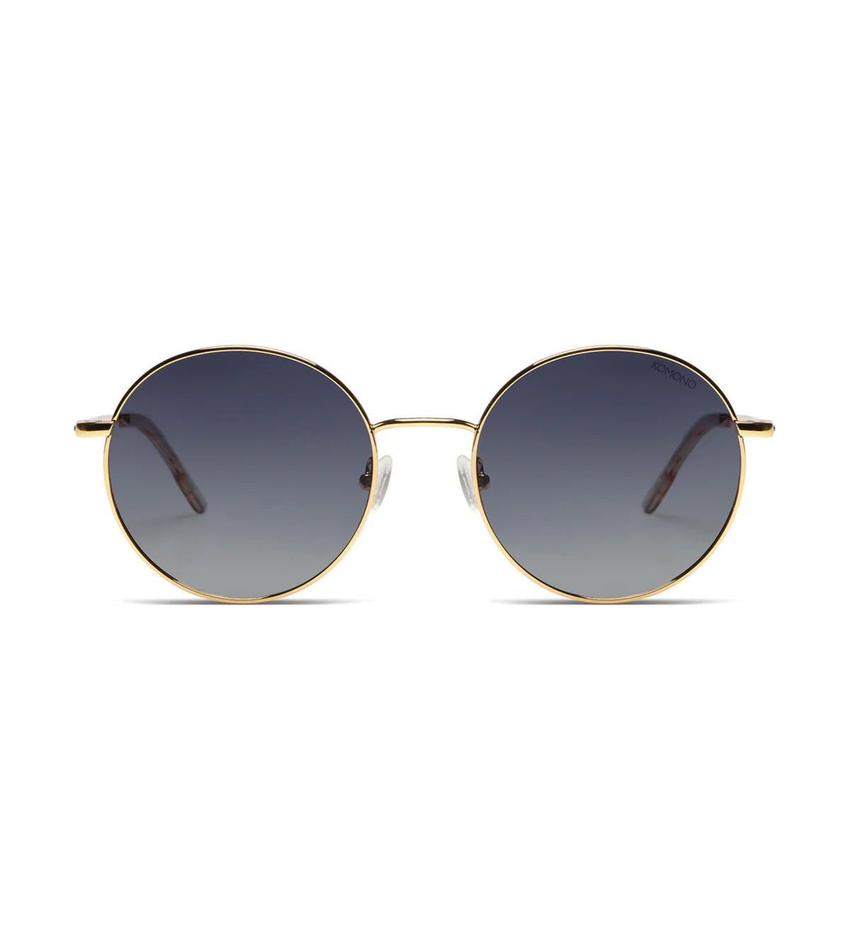 Komono Unisex Gradient Smoke Round Sunglasses - KOM-S9451