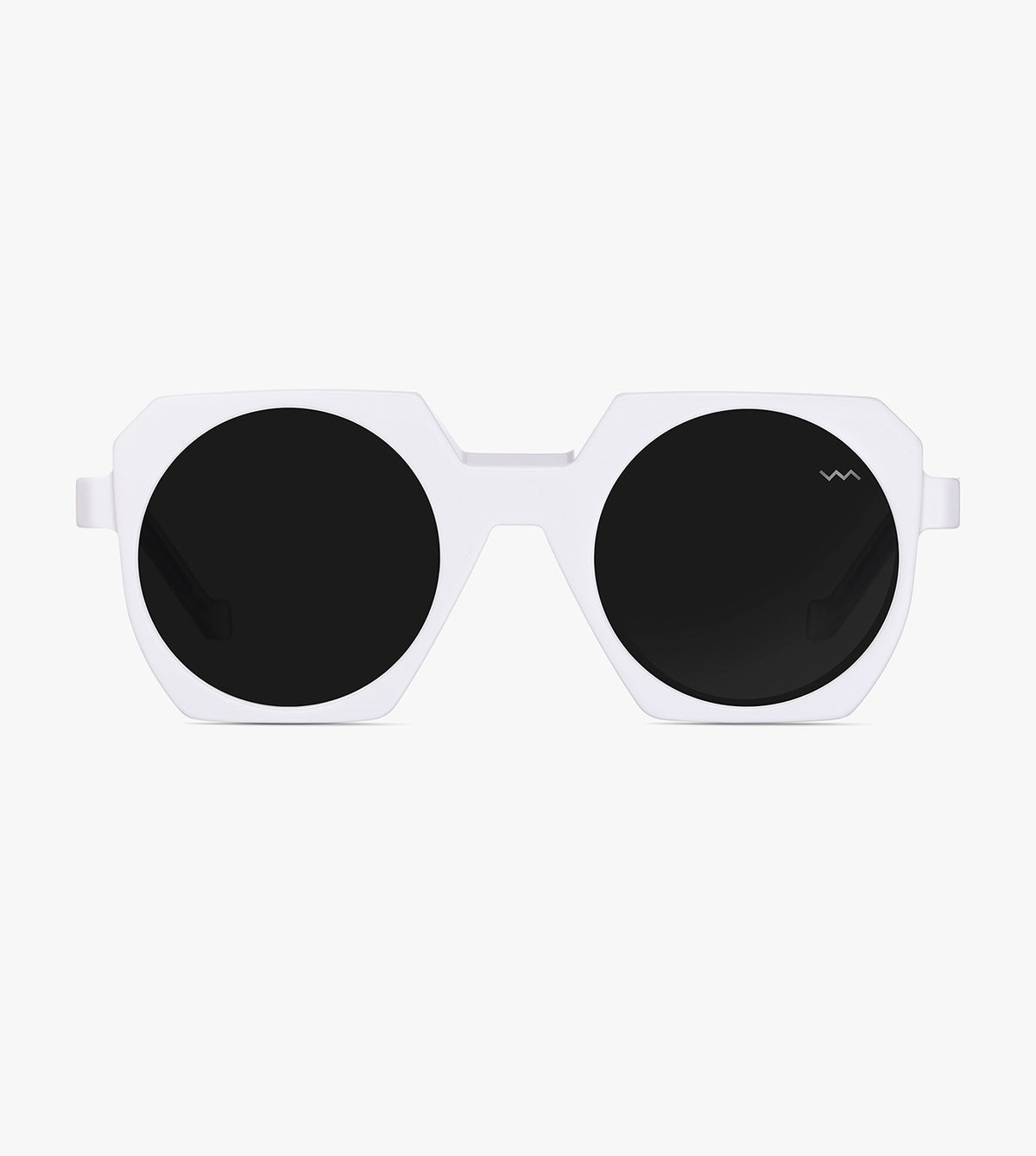 Vava BL0041W.145.50 Unisex Black Round Sunglasses