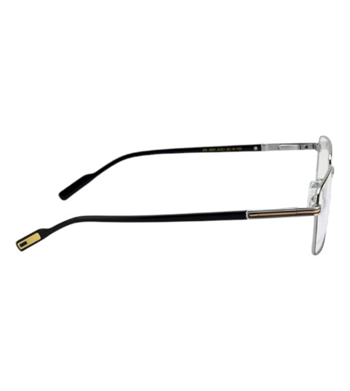 One Degree Unisex Silver Square Optical Frames - OD4001 A1C1 54