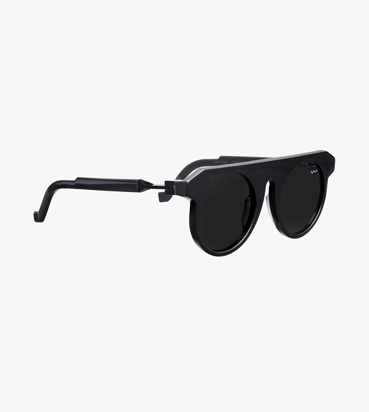 Vava BL0006B.145.48 Unisex Black Round Sunglasses alternate view