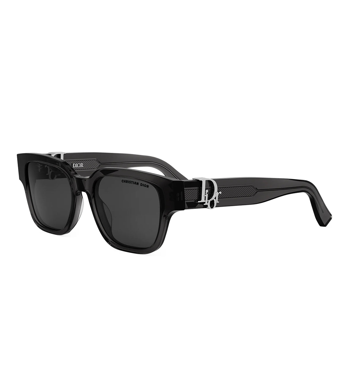 Dior DM40153I 53 45A0 Men's Black Square Sunglasses alternate view