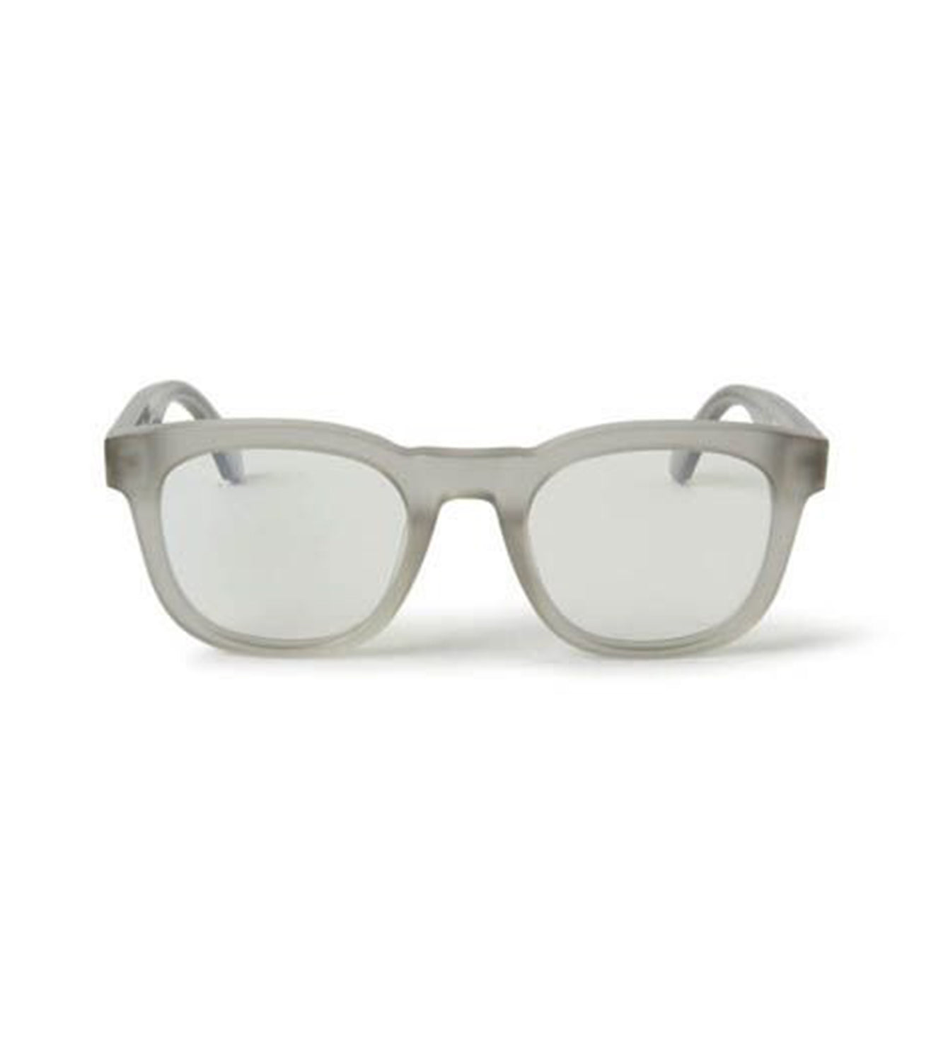Off White Unisex Grey Oval Optical Frames OERJ071S2410900