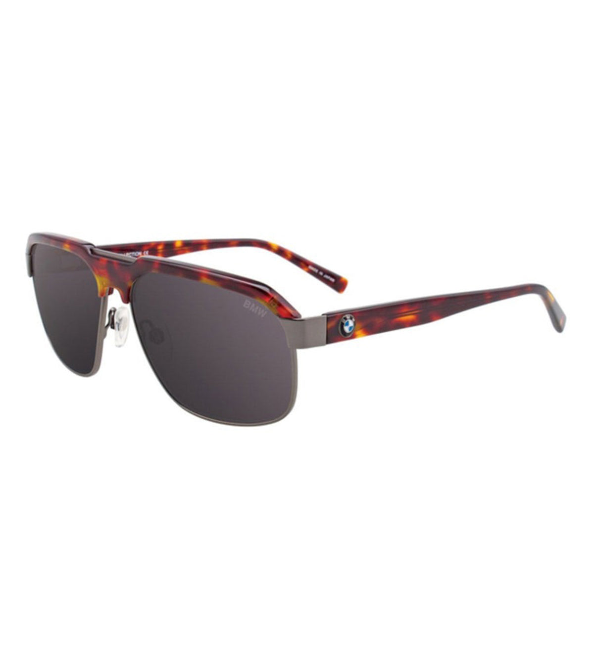 BMW Unisex Grey Aviator Sunglasses - B6527 10