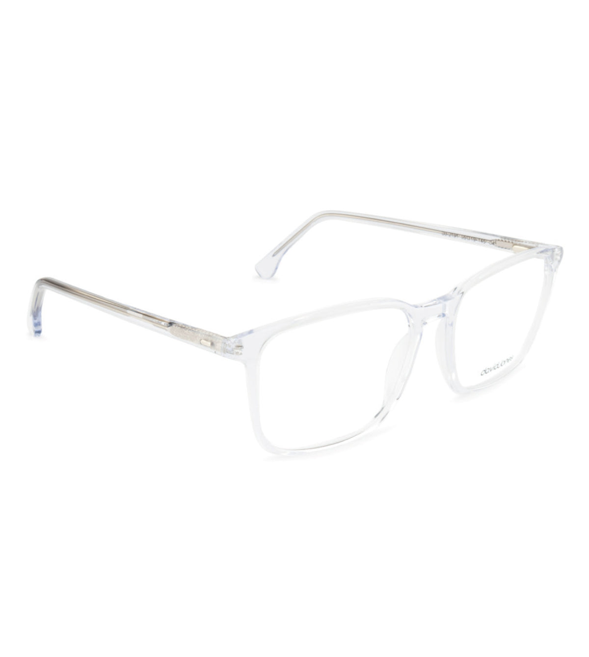 David Jones Men's Transparent Rectangle Optical Frames - FR DJ 2191 HD-C5-53
