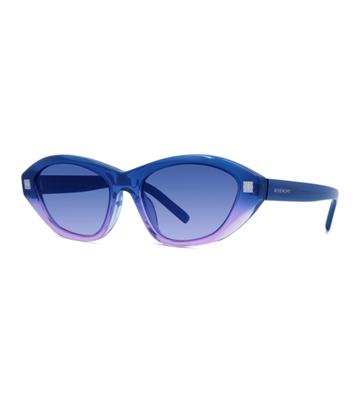 Givenchy Women's Blue Gradient Cat Eye Sunglasses - GV40038I 92W