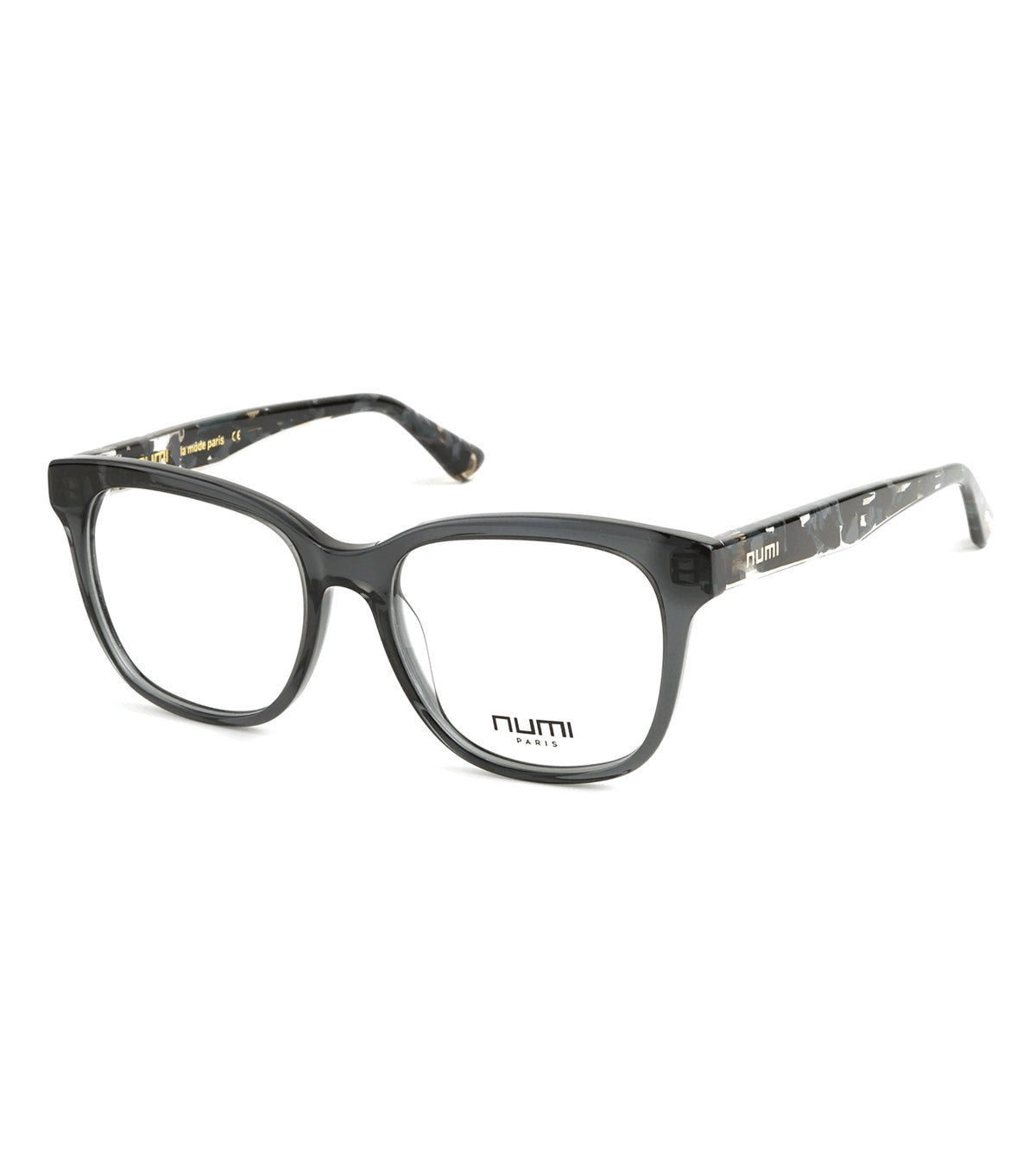 Numi Paris Women's Grey Square Optical Frames - NP2409-04-52