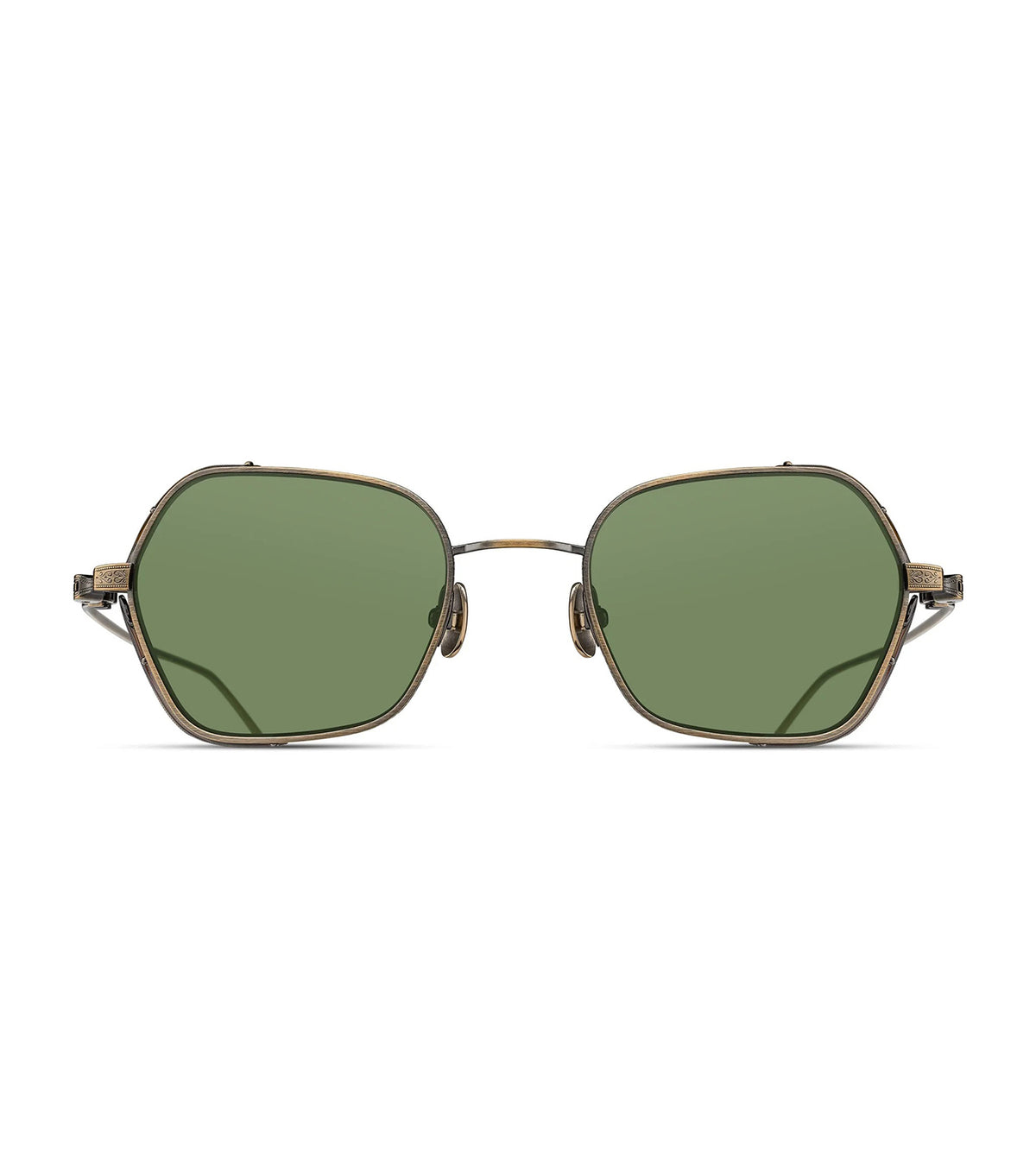 Matsuda M3153.SG.AG.49 Unisex Sage Green Square Sunglasses