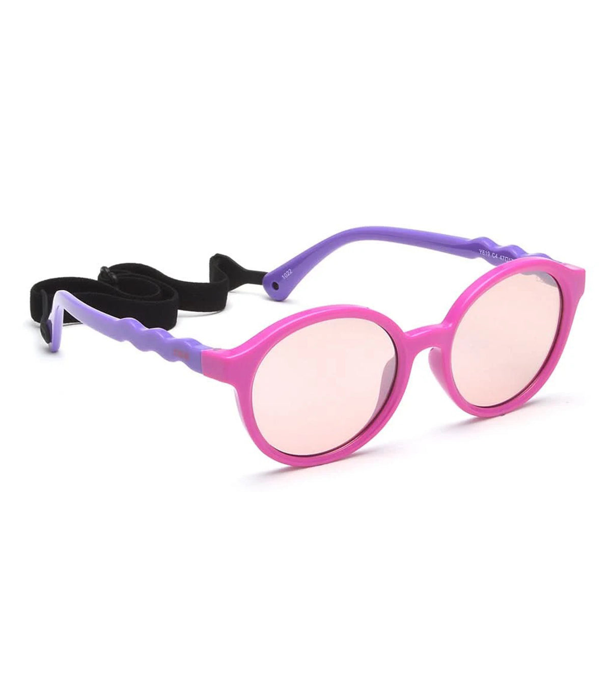 IDEE Young Kids Pink Round Sunglasses - Y619 48 C4