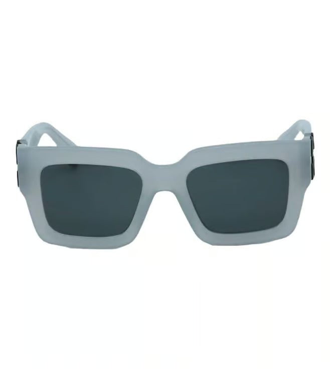 Off White Men's Grey Square Sunglasses OERI14DS2510907