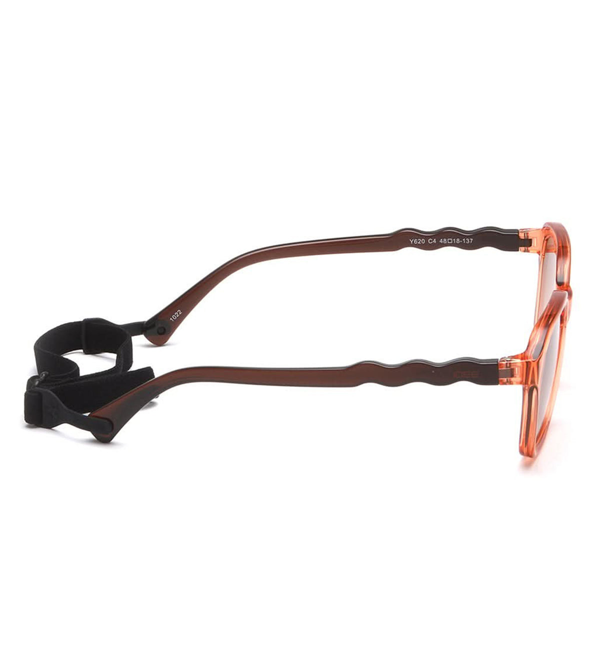 IDEE Young Kids Gradient Brown Square Sunglasses - Y620 48 C4