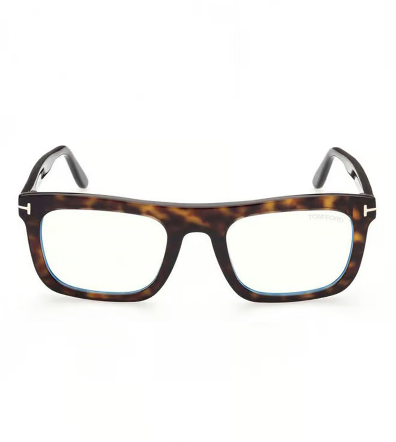 Tom Ford Men's Dark Tortoise Square Optical Frames