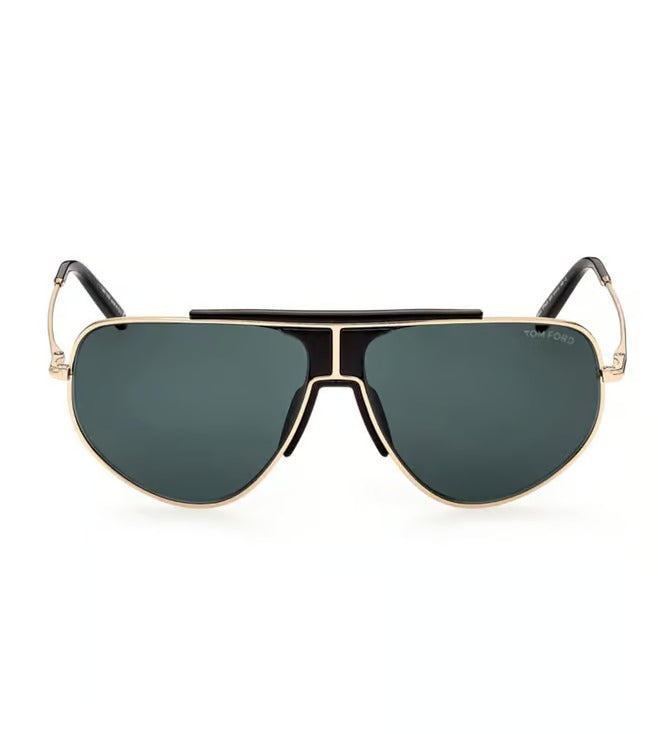 Tom Ford Men's Blue Pilot Sunglasses