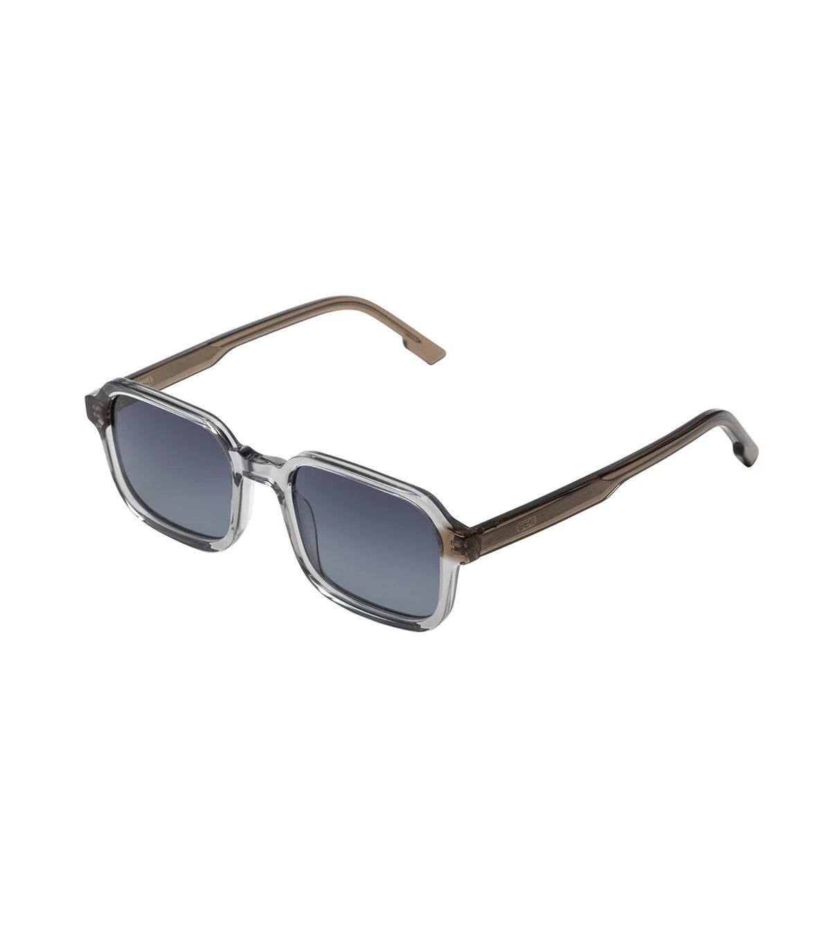 Komono Unisex Blue Gradient Square Sunglasses - KOM-S7466