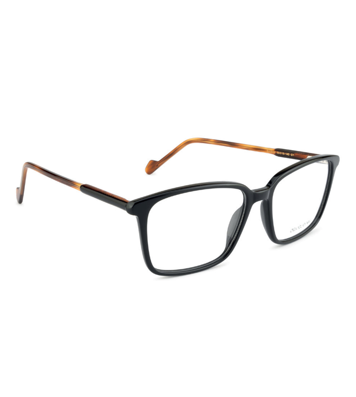 David Jones Men's Black Square Optical Frames - FR DJ 2238 HD-C1-53