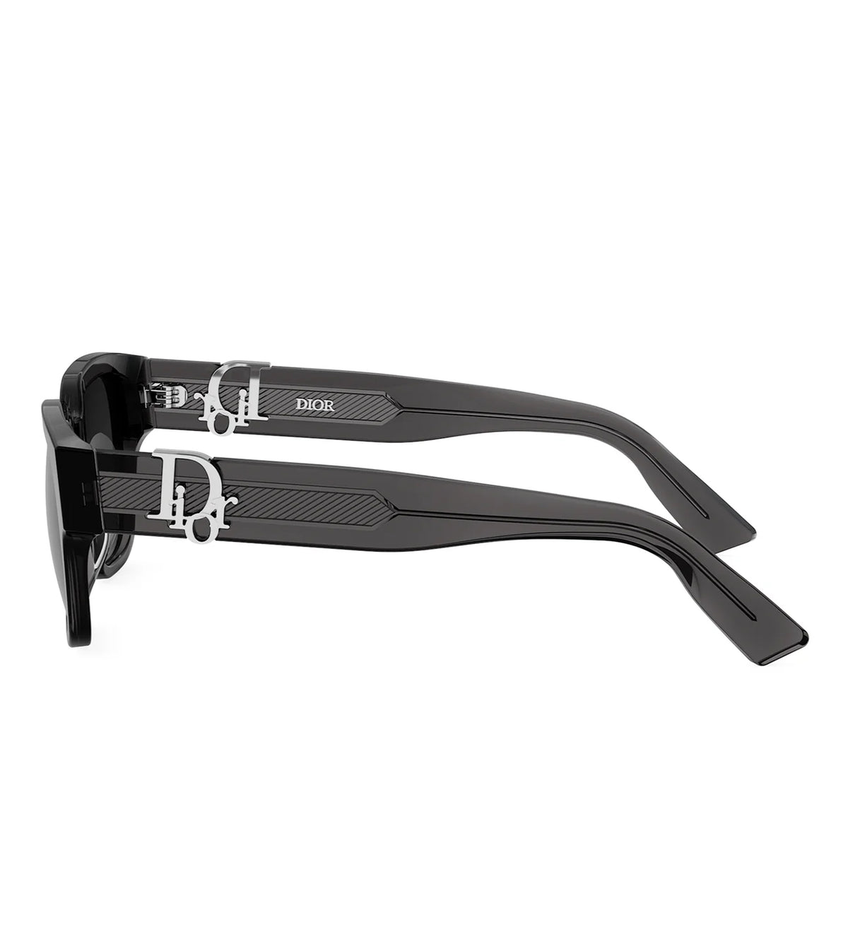 Dior DM40153I 53 45A0 Men's Black Square Sunglasses alternate view