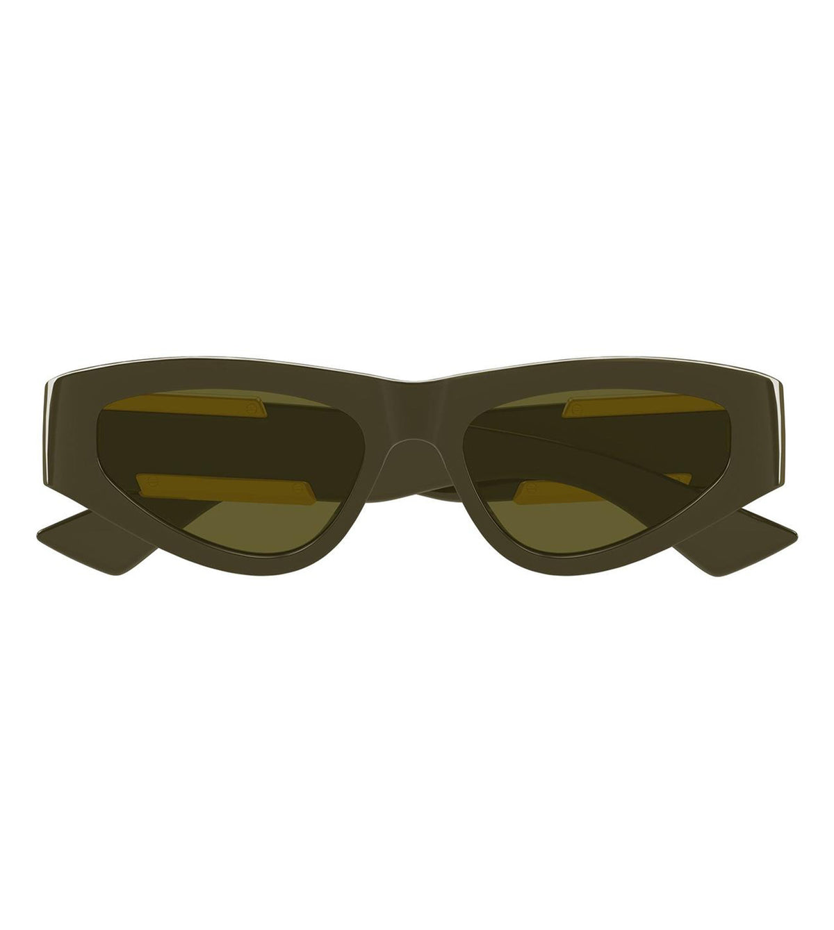 Bottega Veneta Women's Green Cat Eye Sunglasses - BV1407S-003-53