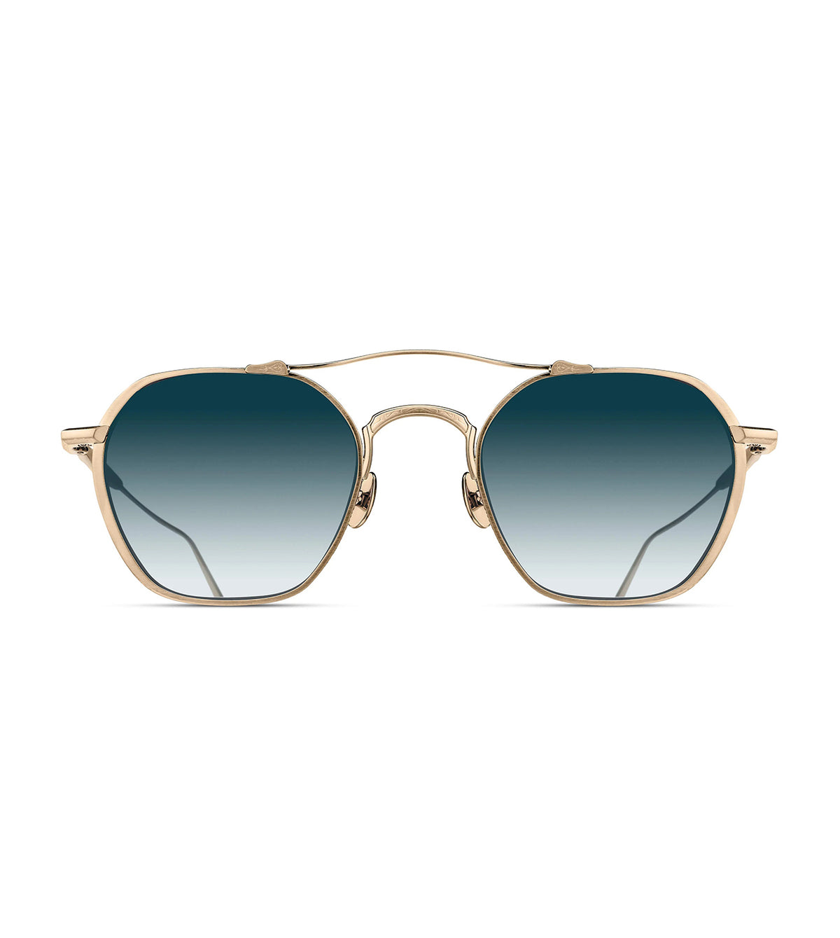 Matsuda M3145.SG.BG.50 Unisex Blue Gradient Navigator Sunglasses