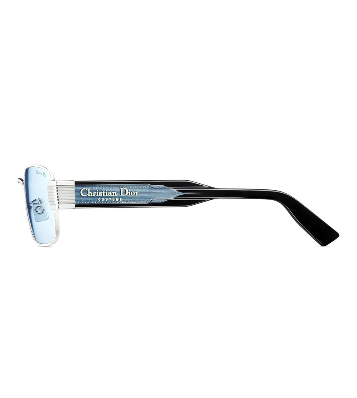 Dior DM40161U 54 F0I0 Unisex Blue Square Sunglasses alternate view