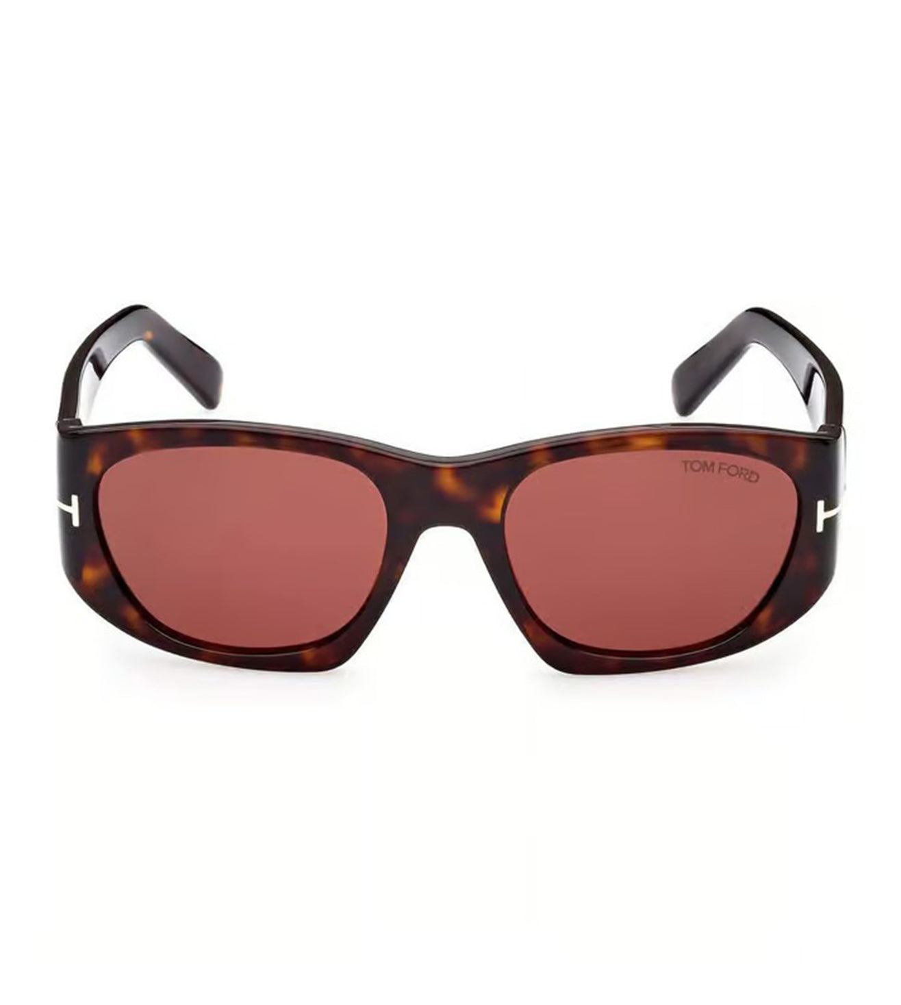 Tom Ford Unisex Burgundy Wayfarer Sunglasses-1