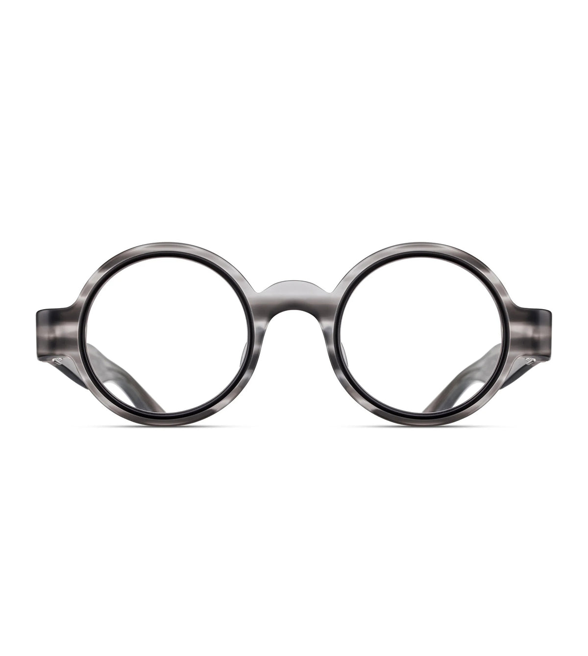 Matsuda M1041.RX.MGS-MBK.45 Unisex Matte Grey Stone Round Optical Frames