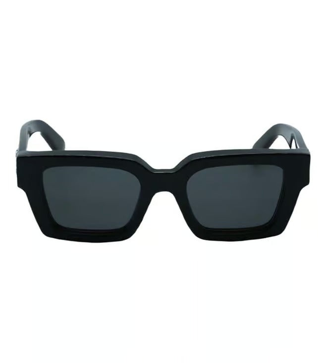 Off White Men's Grey Square Sunglasses OERI00841007-L