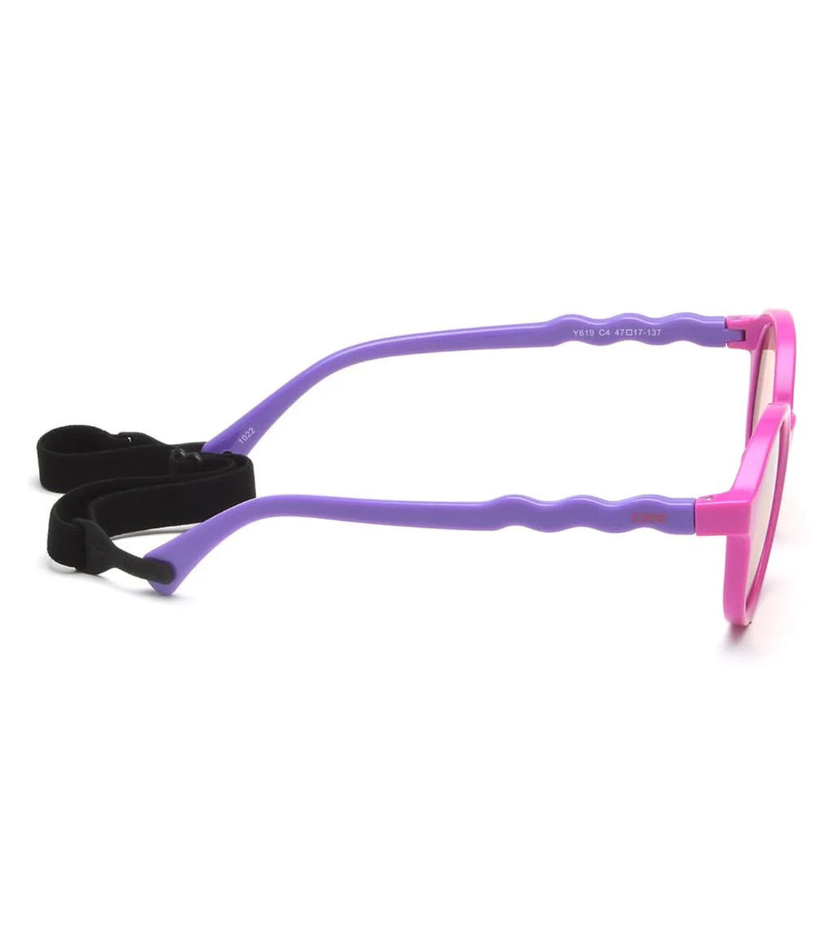 IDEE Young Kids Pink Round Sunglasses - Y619 48 C4