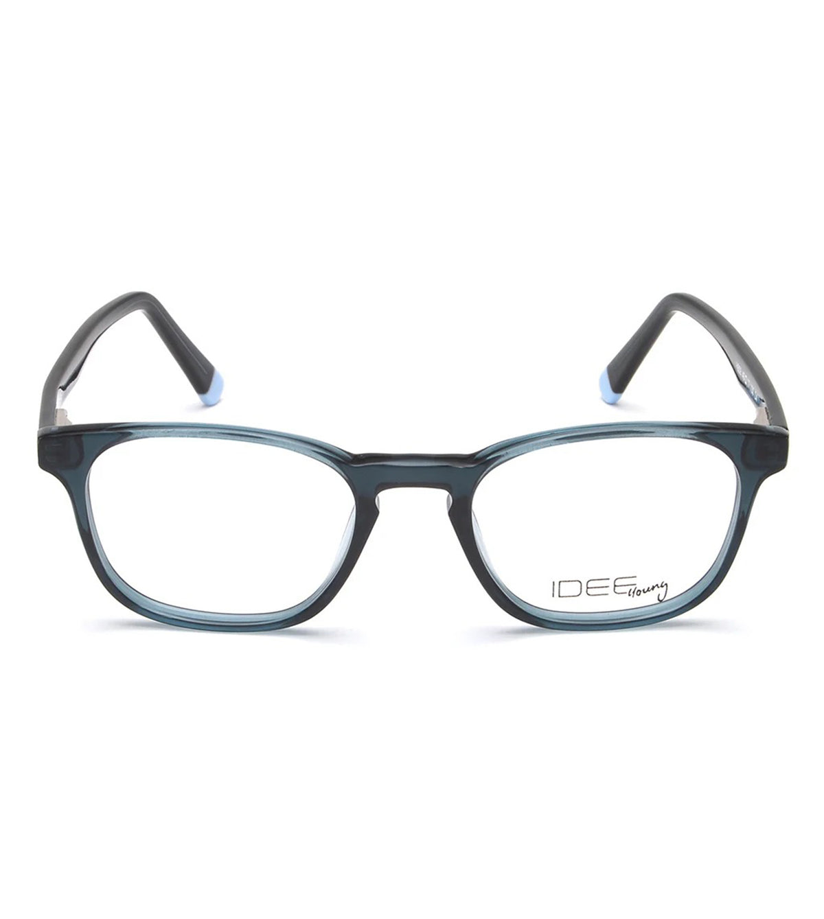 IDEE Young Boys Crystal Light Blue Wayfarer Optical Frames - Y609 46 C4