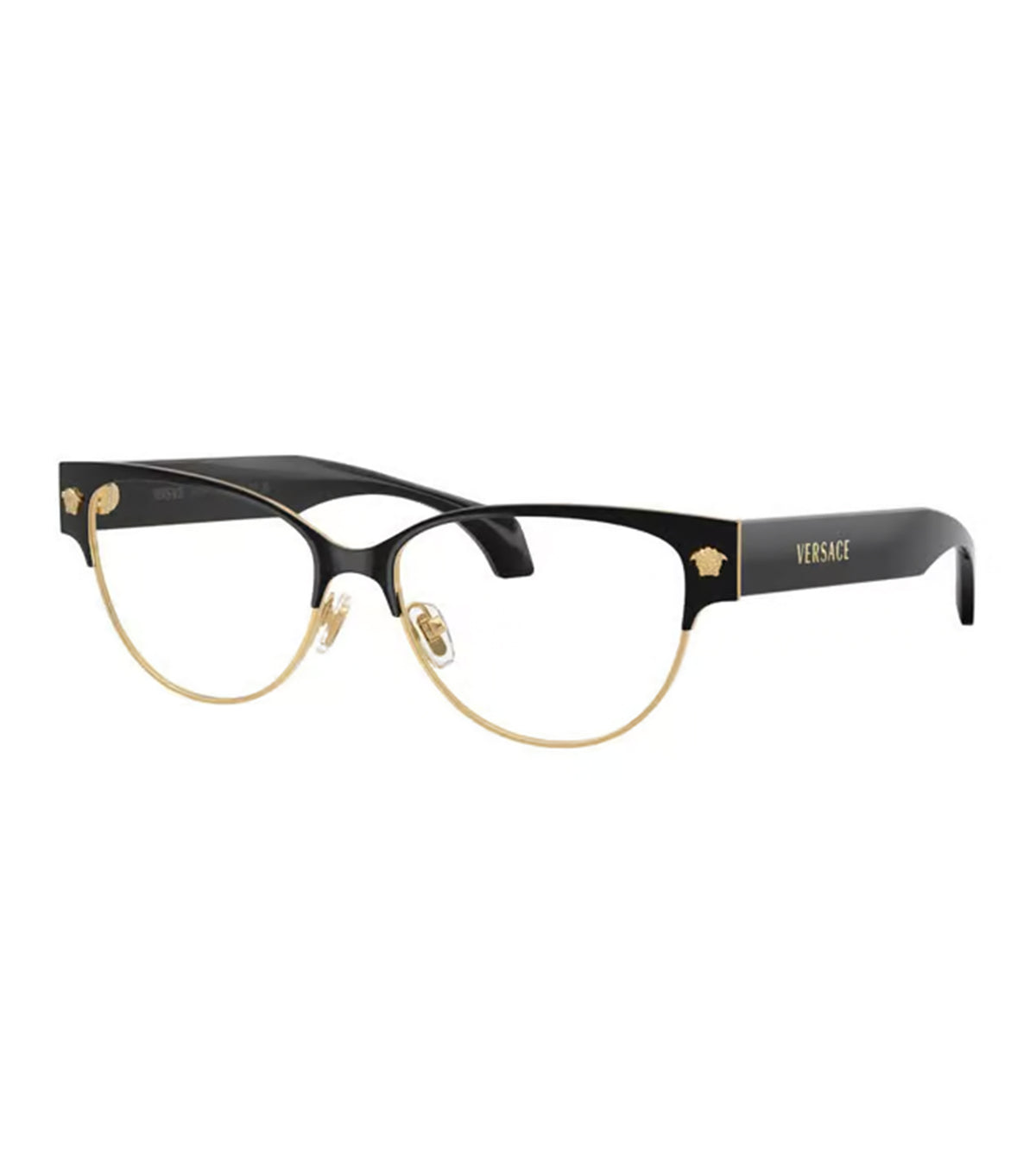 Versace Women's Black Cat Eye Optical Frames - 0VE1318143353
