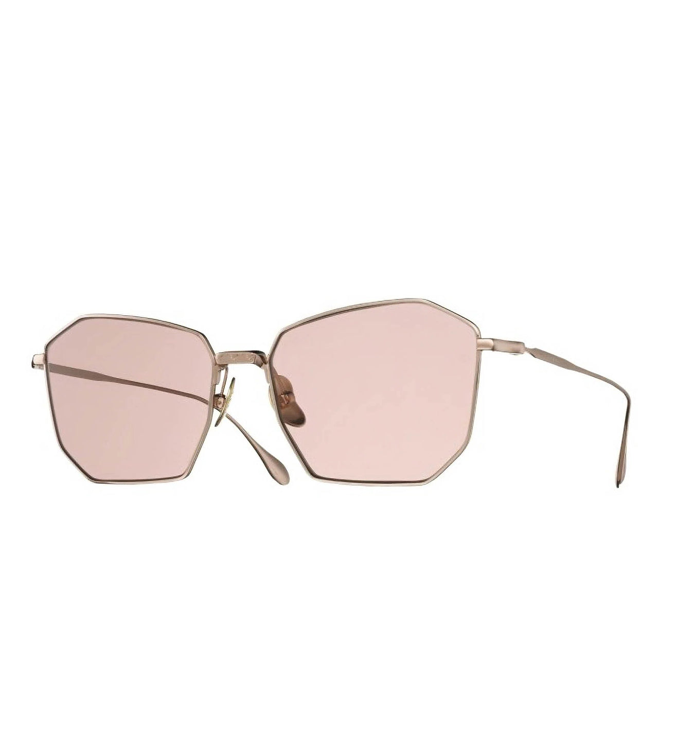 Massada Fractal MA-9773 Rose Geometric Sunglasses - side view