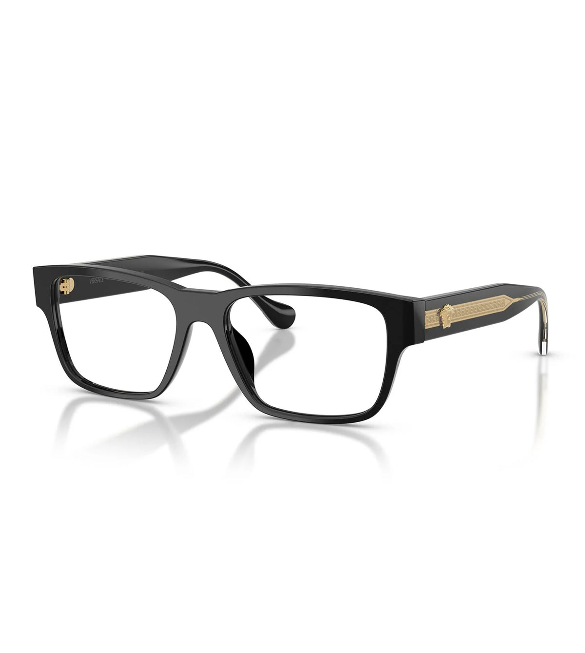 Versace Women's Black Rectangle Optical Frames - 0VE3390UGB154