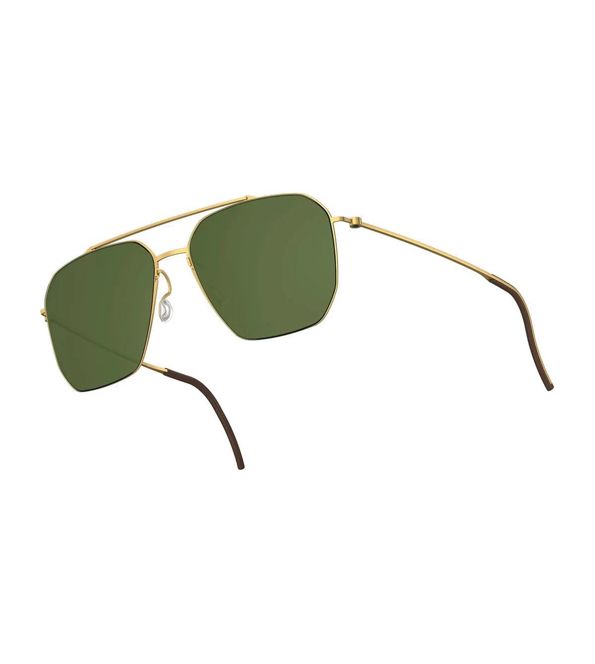 Lindberg L-S TT 8804 GT-GT-SL85 Green Aviator Sunglasses side view