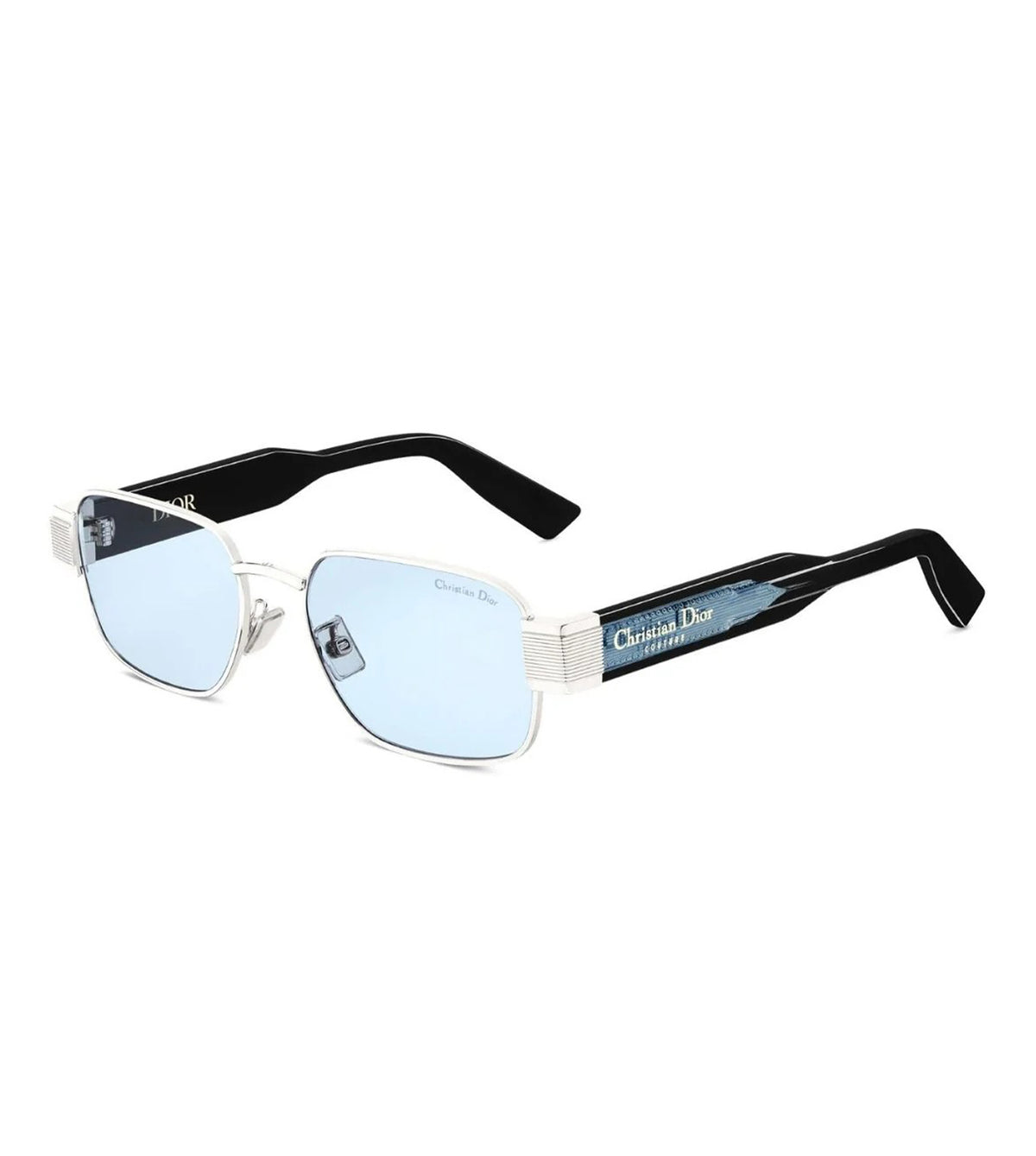 Dior DM40161U 54 F0I0 Unisex Blue Square Sunglasses alternate view
