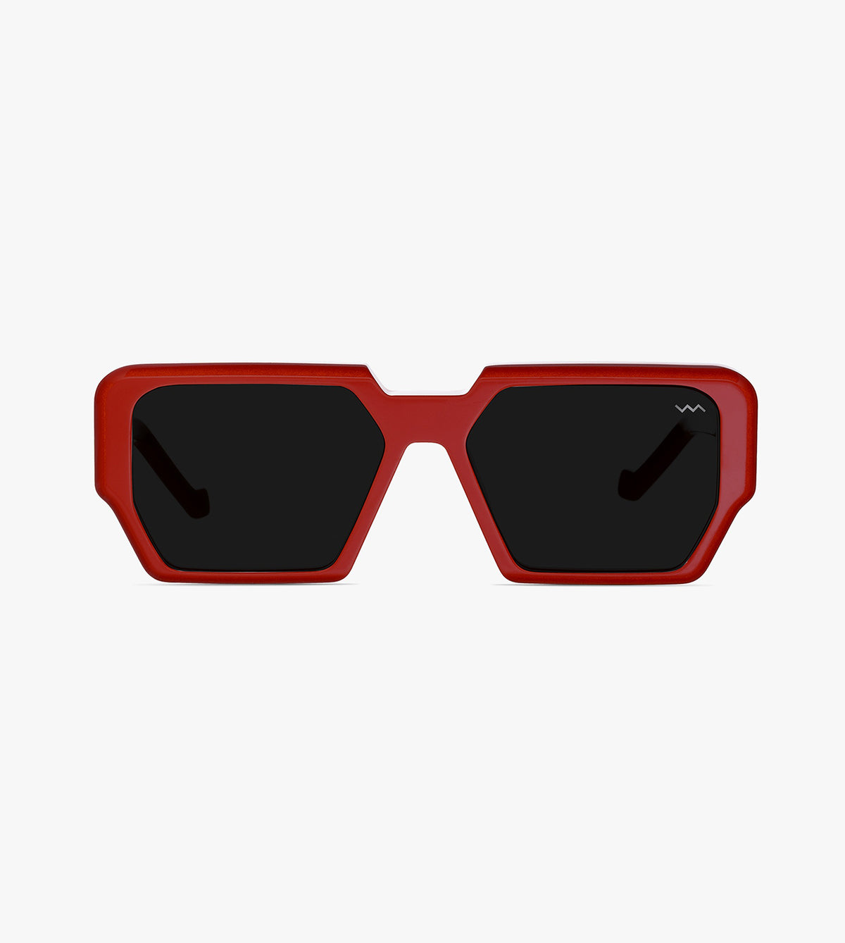Vava WL0065R.140.55 Unisex Black Rectangle Sunglasses
