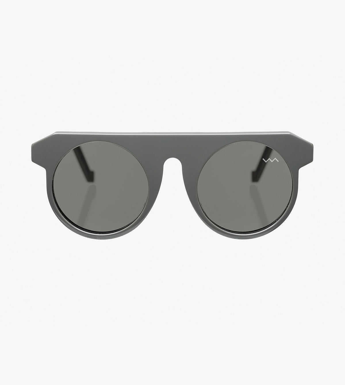 Vava BL0006DG.145.48 Unisex Dark Grey Round Sunglasses