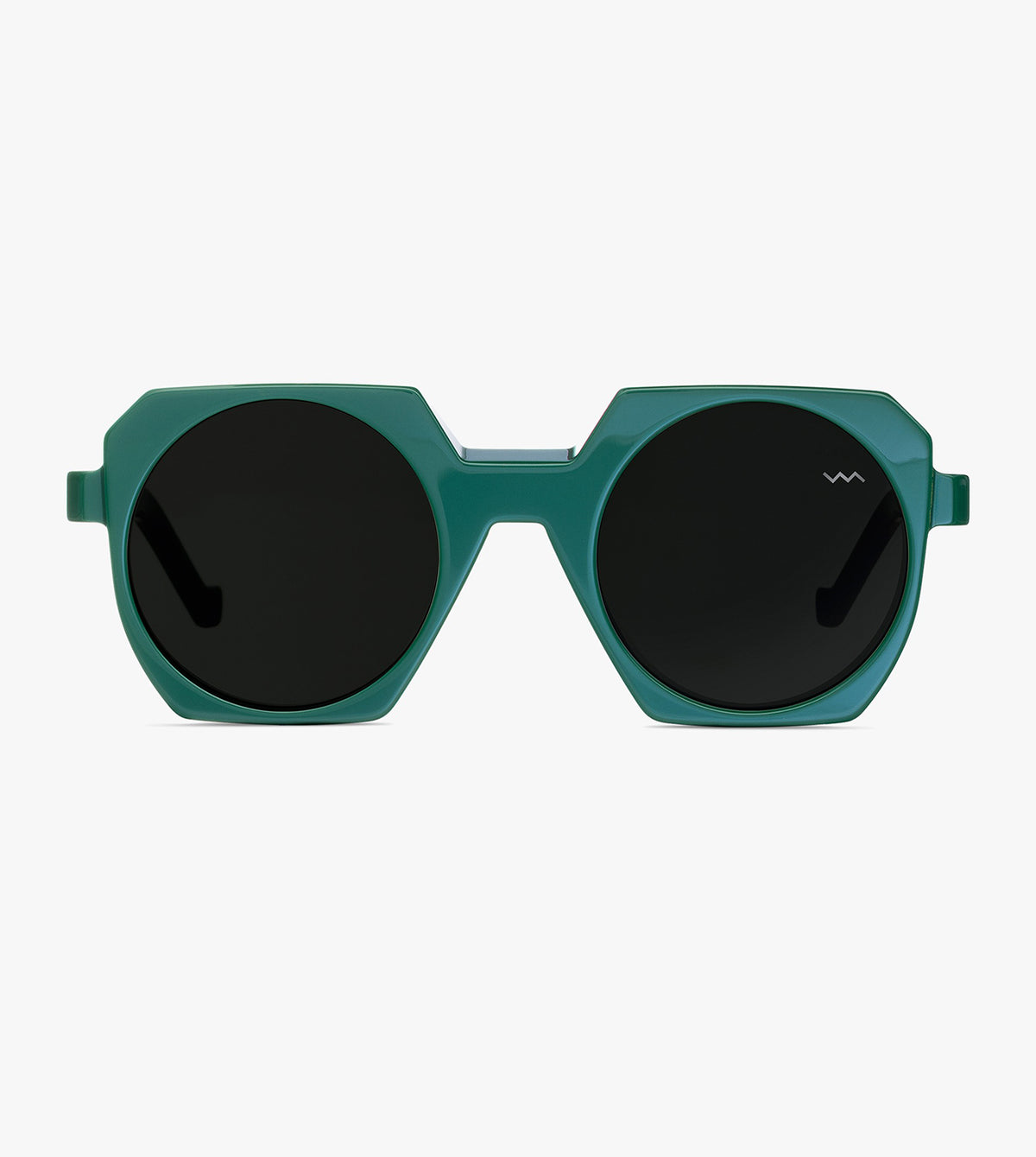 Vava BL0041G.145.50 Unisex Black Round Sunglasses