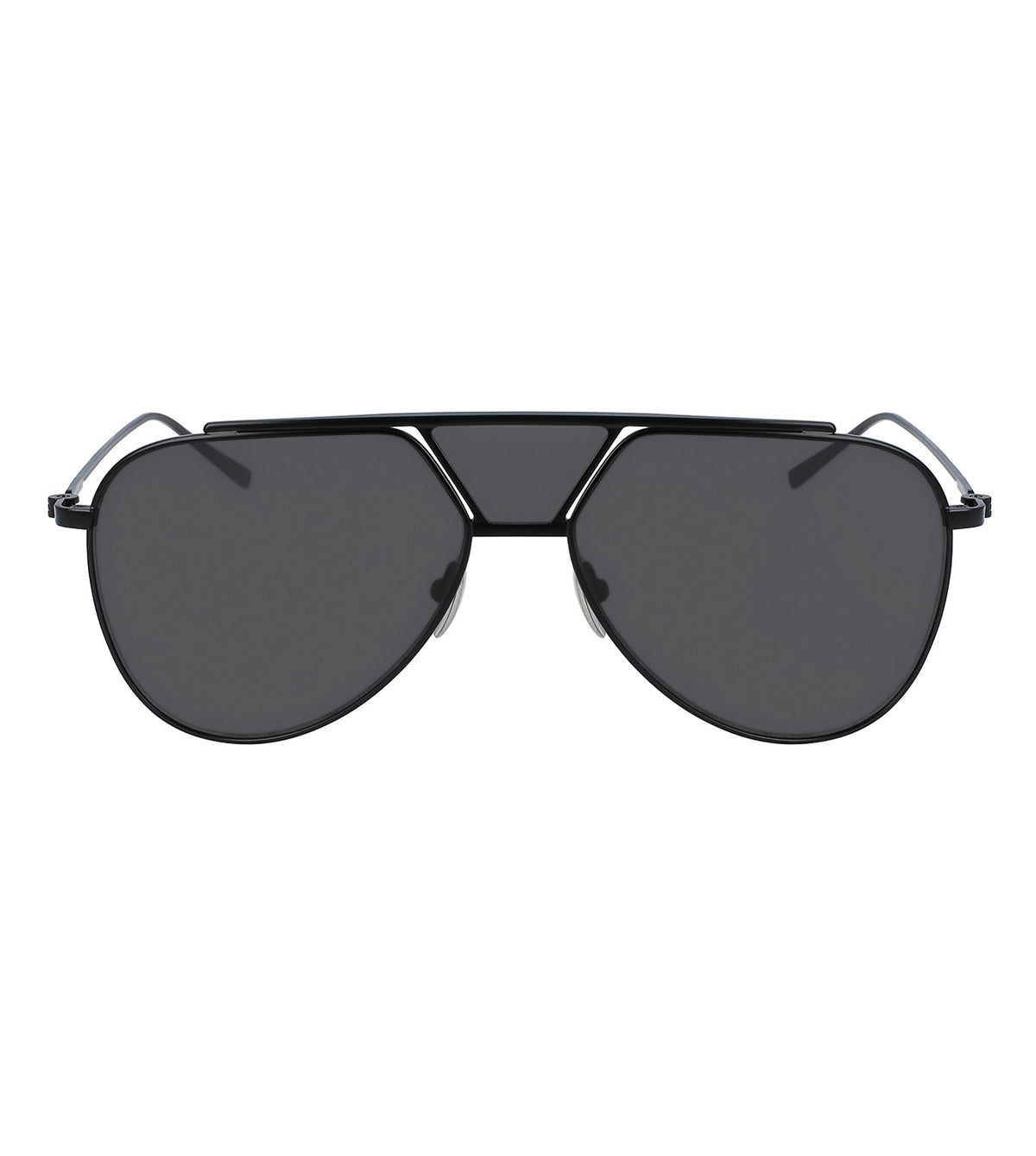 Calvin Klein Unisex Grey Aviator Sunglasses - Ck 20101 001 59 S