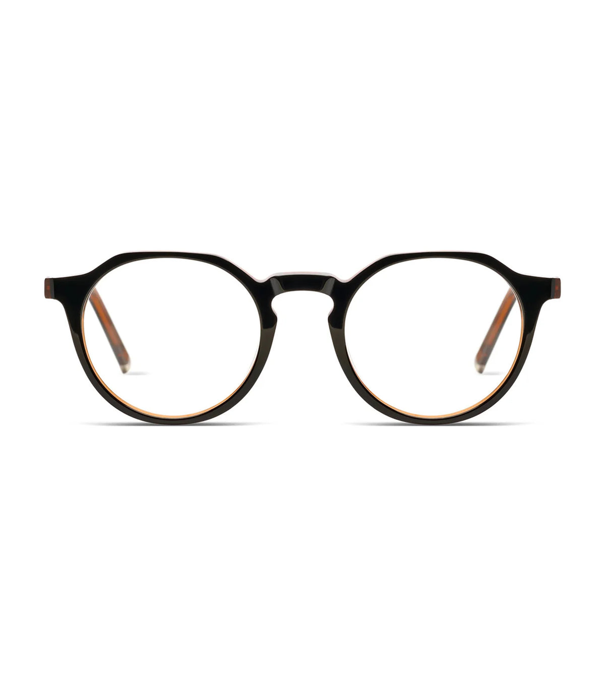 Komono Unisex Black Round Optical Frames - KOM-O7975