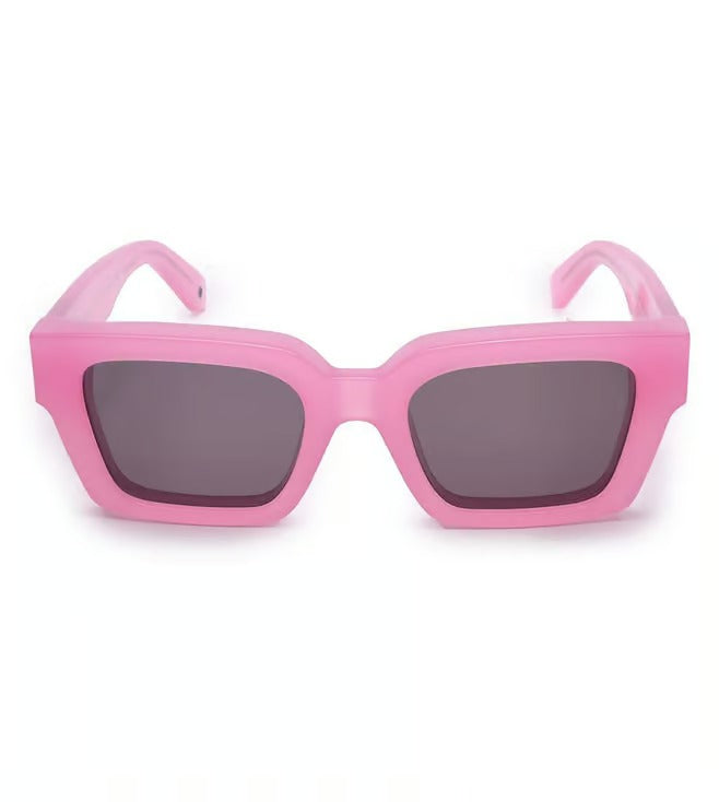 Off White Women's Grey Square Sunglasses OERI008C9943007 M