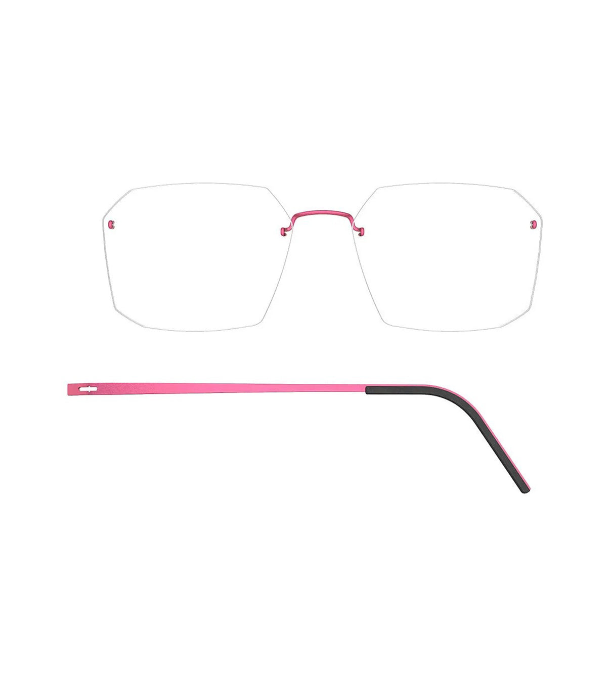 Lindberg L-3P 2424 U15 Rose Gold Geometric Optical Frame