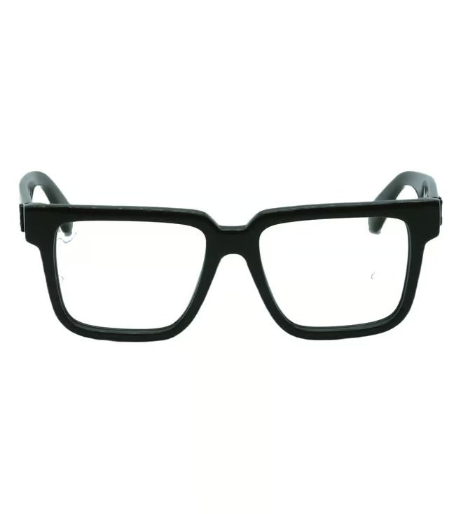 Off White Unisex Green Square Optical Frames OERJ08O15600