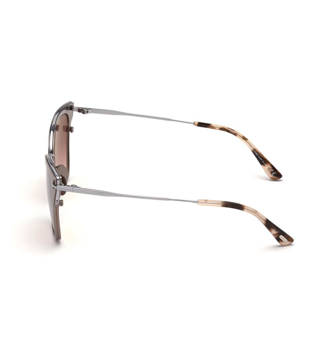 Tom Ford Women's Mirrored Bordeaux Cat Eye Sunglasses-zoom-2