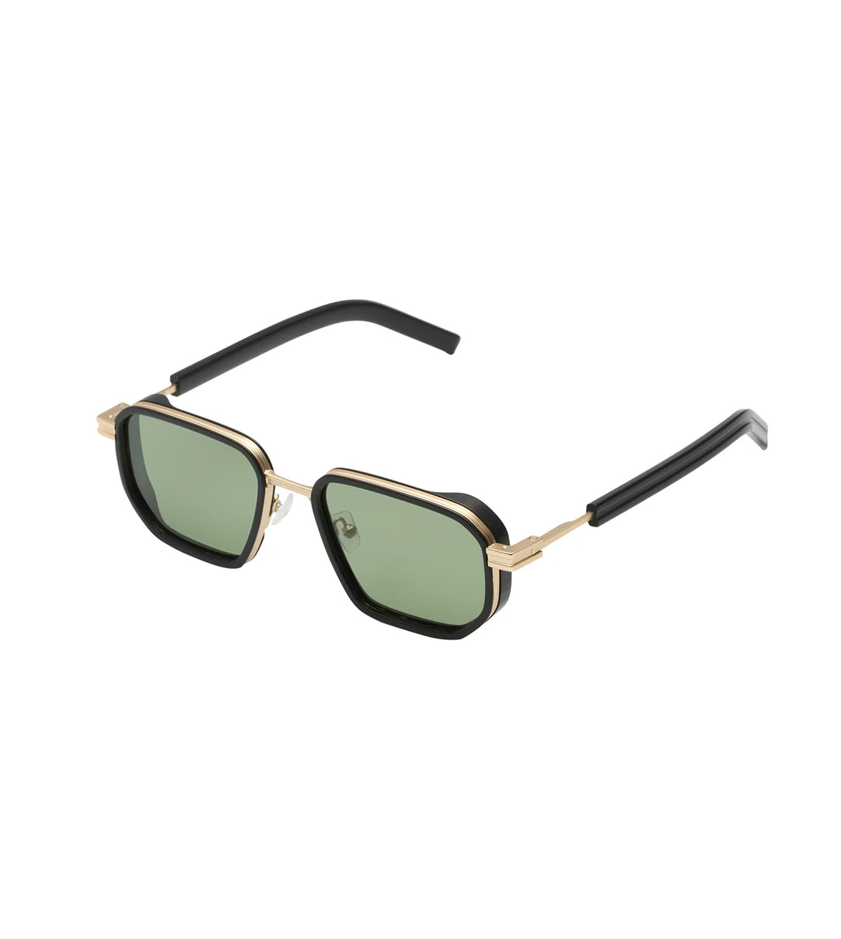Komono Unisex Green Square Sunglasses - KOM-S11775