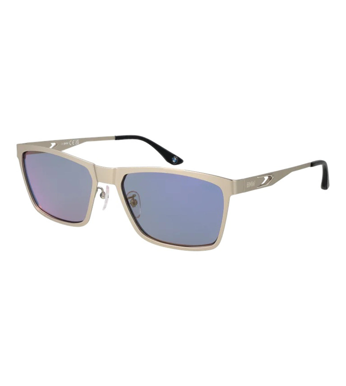 BMW Men's Gradient Blue Rectangular Sunglasses - BW0048-H 17Z