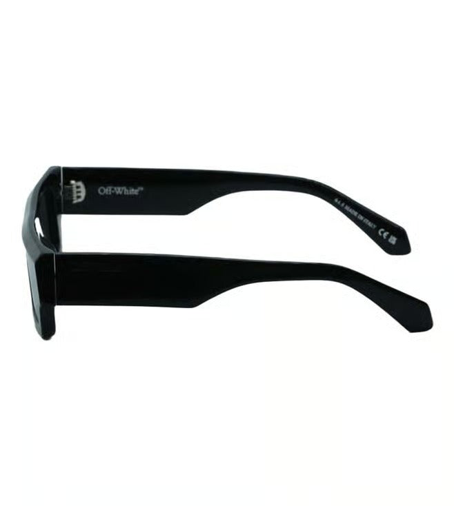 Off White Unisex Grey Rectangular Sunglasses OERI14S11007