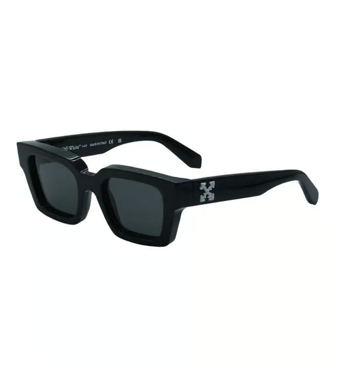 Off White Men's Grey Square Sunglasses OERI00841007-L