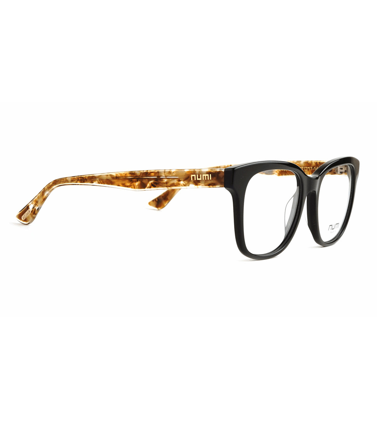 Numi Paris Women's Black Square Optical Frames - NP2409-01-52