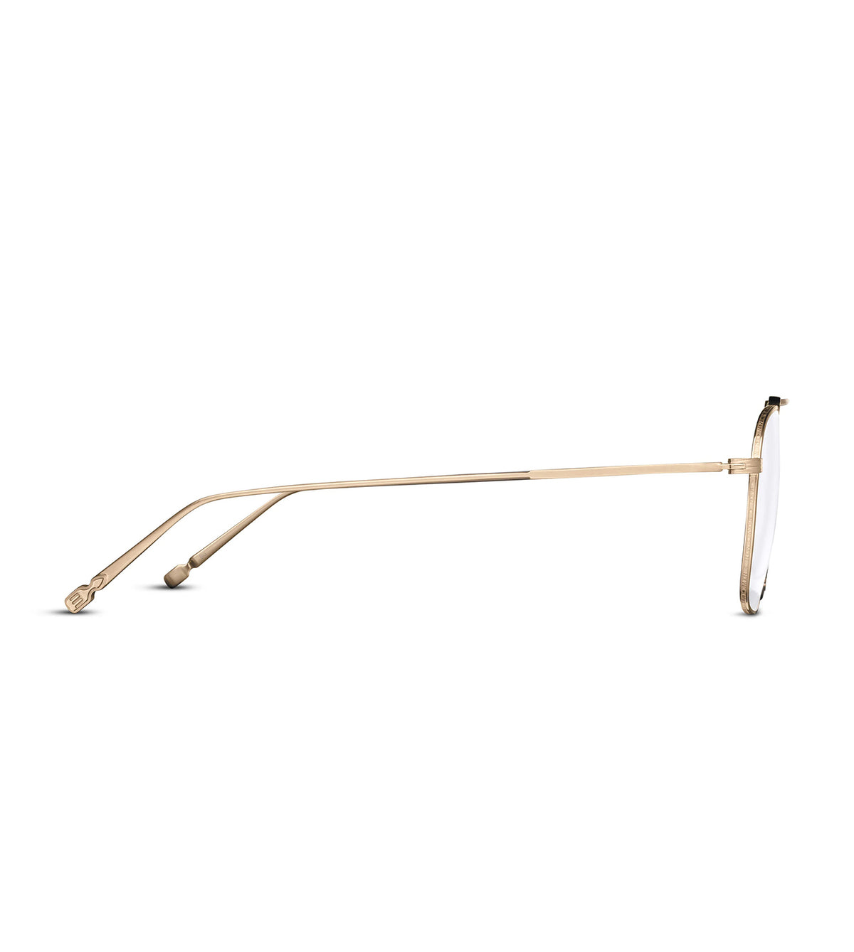Matsuda M3129.RX.BG.51 Unisex Brushed Gold Square Optical Frames alternate view
